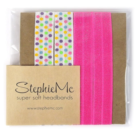 Polka Dot Headband Pack