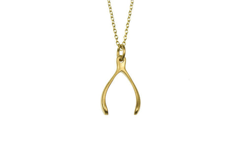 Wishbone in Gold