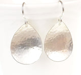 Teardrop Earrings - Sterling Silver