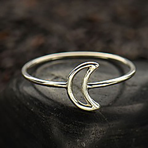 Crescent Moon Ring